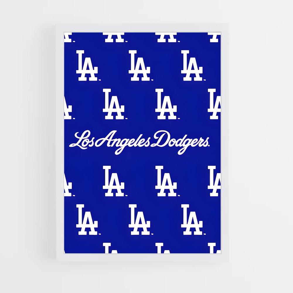 Poster Dodgers Spirit – affiche Baseball (vue 3)